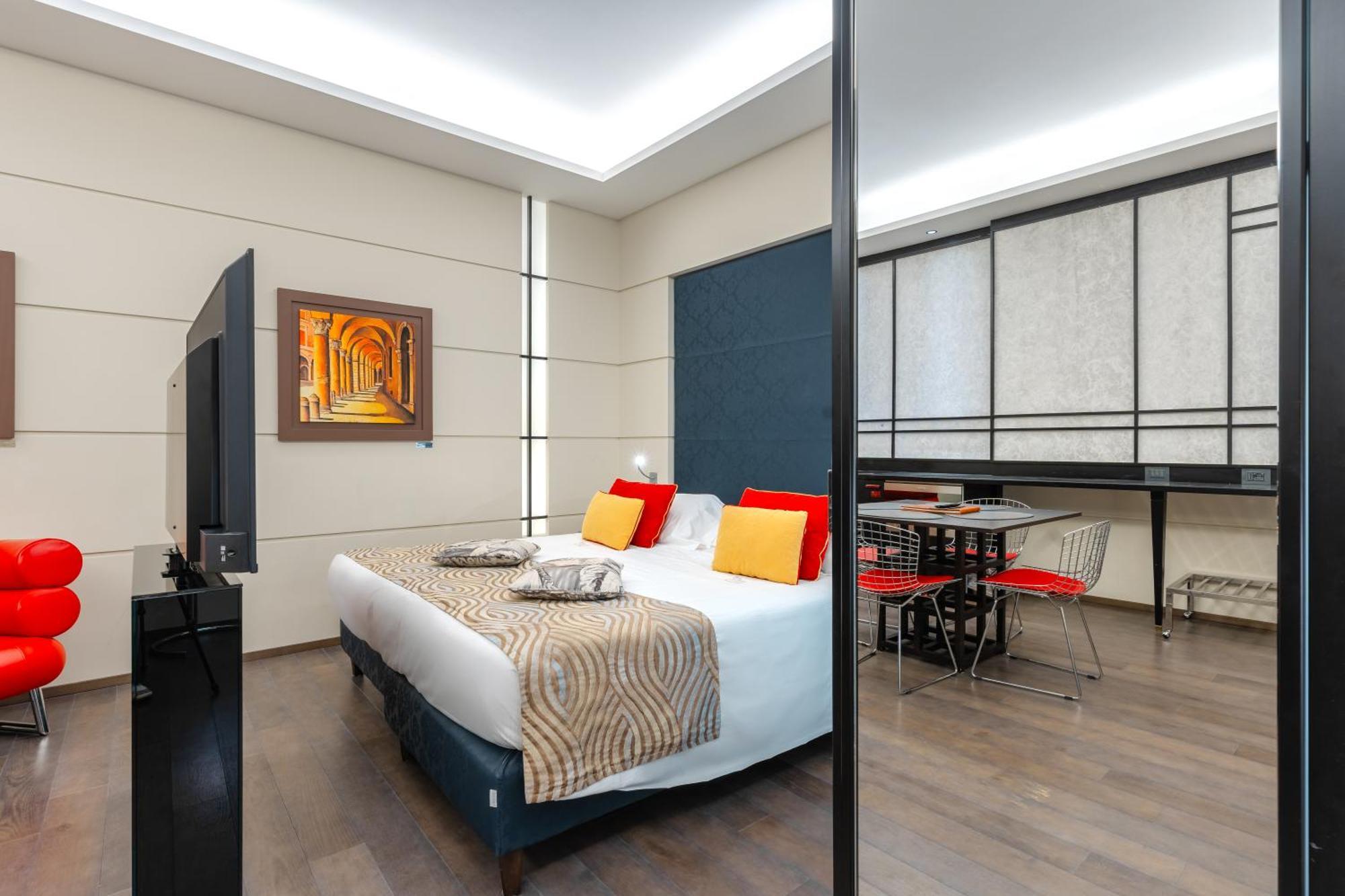 อาร์ต โฮเต็ล คอมเมอร์เชียนติ Hotel โบโลญญา ภายนอก รูปภาพ
